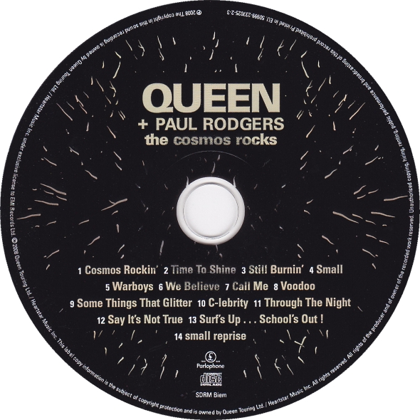 Queen And Paul Rodgers  The Cosmos Rocks : CD